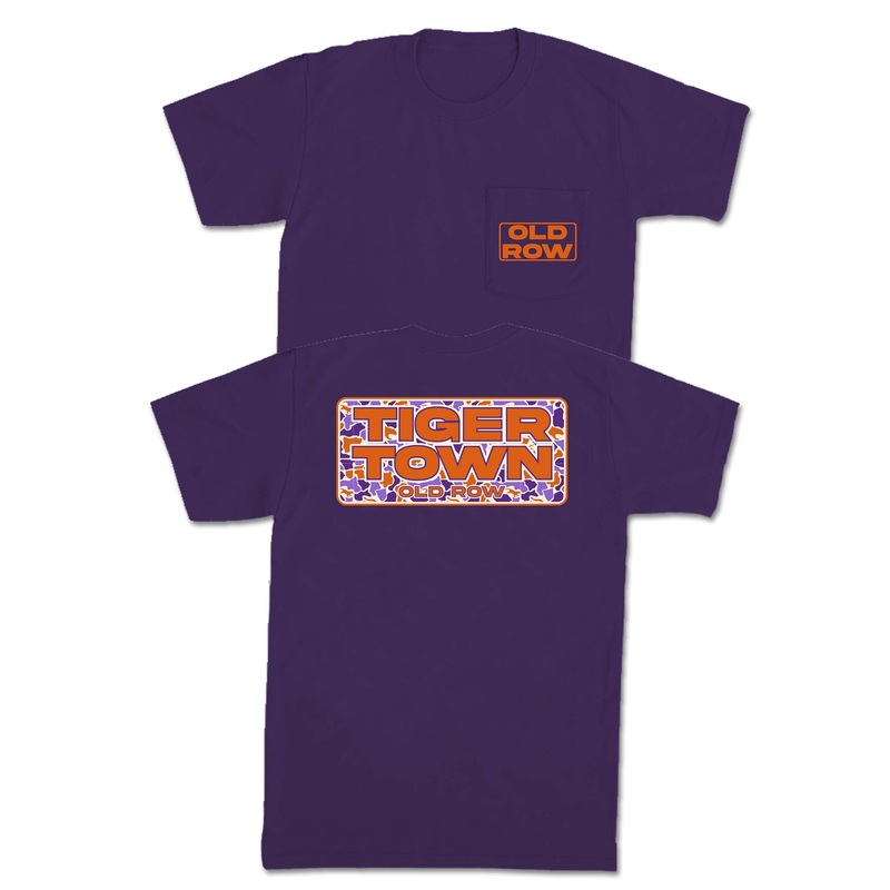 Tiger Town Camo Pocket Short Sleeve T-Shirt