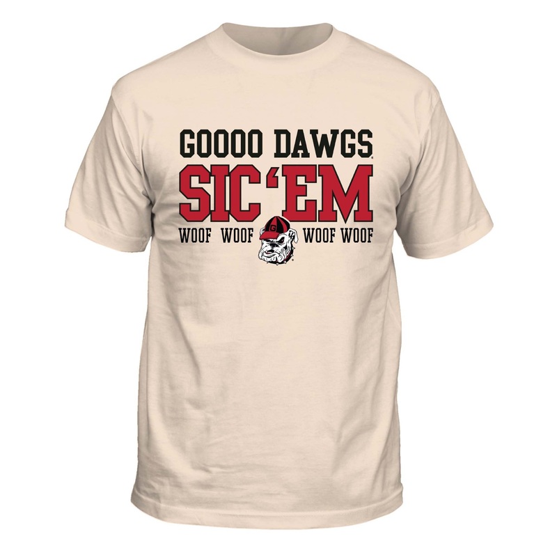 UGA Sic Em Chant Short Sleeve T-Shirt