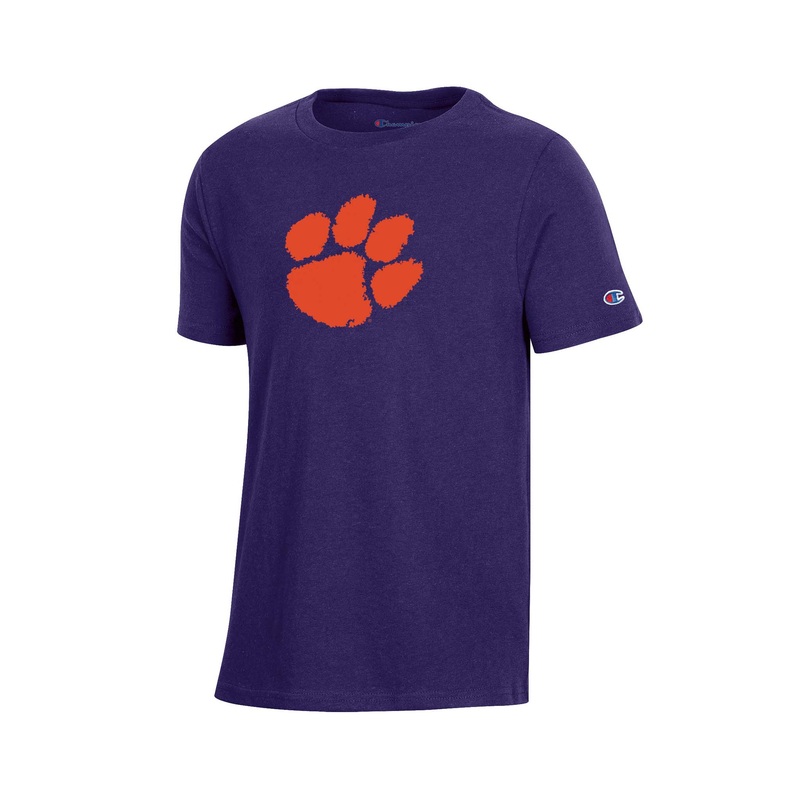 Youth Clemson Logo Short Sleeve T-Shirt