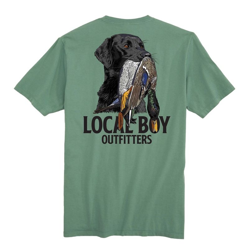 Feathered Fetch Short Sleeve T-Shirt in Light Green
