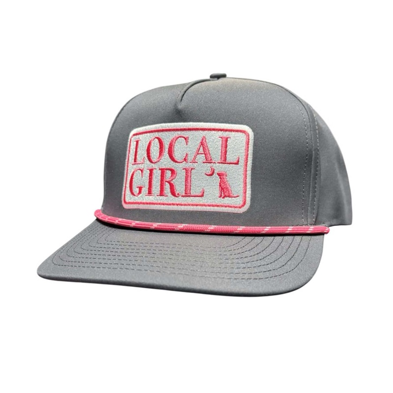 Local Girl Bodoni Badge Hat|Default Title
