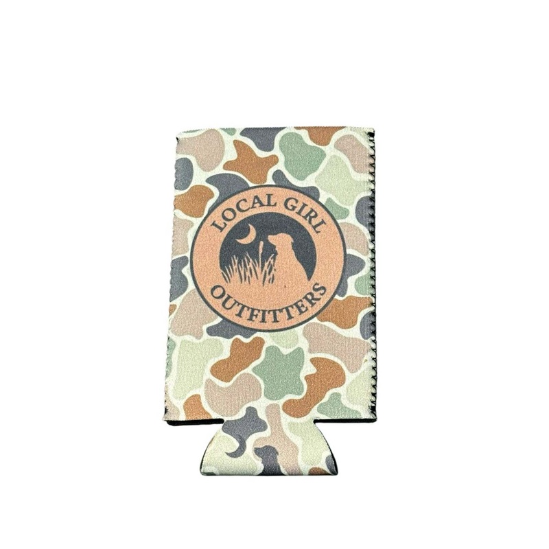 Local Girl Floracamo Slim Can Cooler