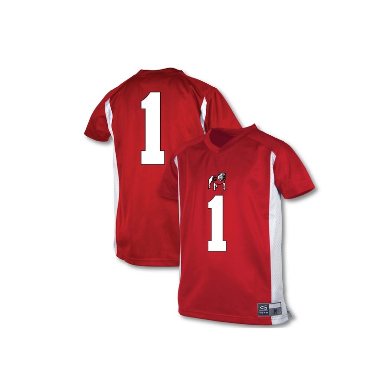 Toddler UGA Jersey in Red|2T|3T|4T|5T