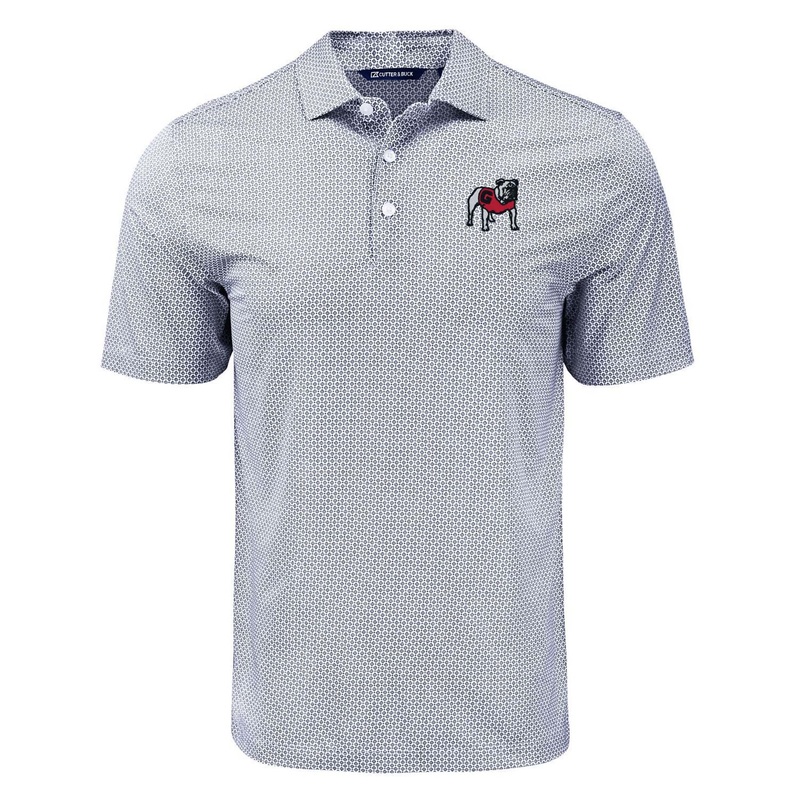 UGA Diamond Dot Short Sleeve Polo