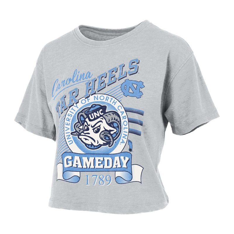 UNC Vintage Gameday Crop T-Shirt