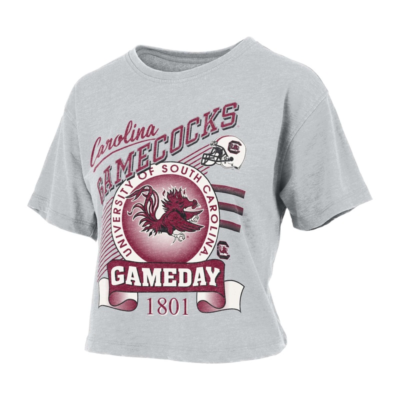 USC Vintage Gameday Crop Short Sleeve T-Shirt