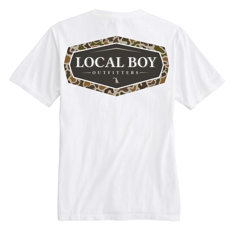 Vintage Emblem Short Sleeve T-Shirt in White