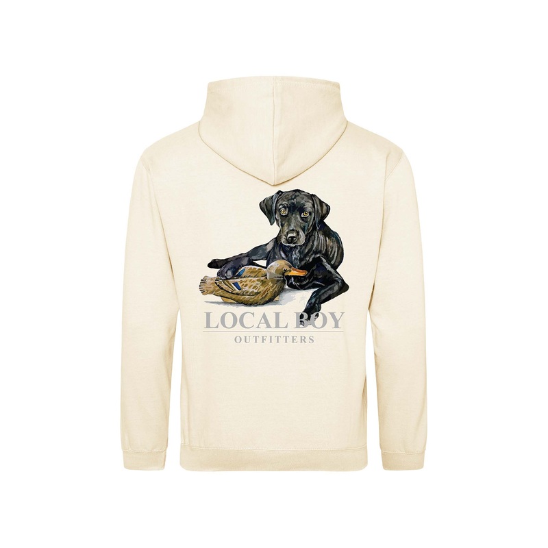 Youth Pups Decoy Hoodie in Vanilla