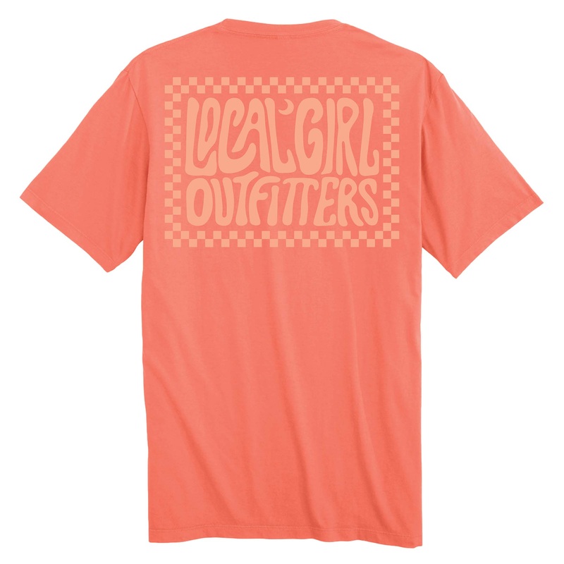 Checkered Charm Short Sleeve T-Shirt