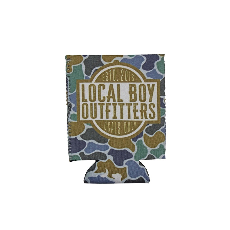 Local Boy Camo Legacy Patch Regular Can Cooler