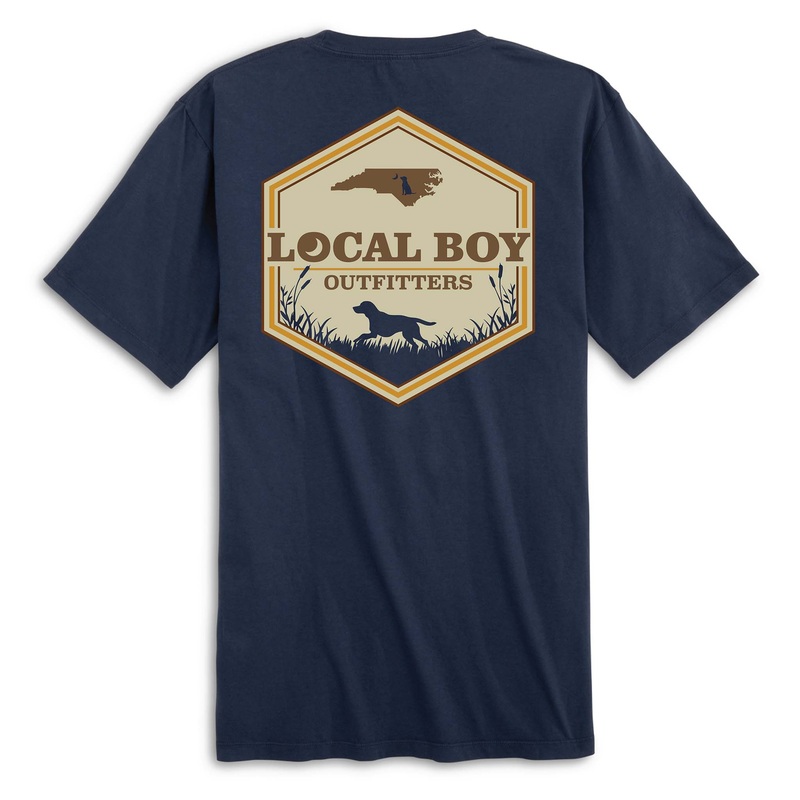 North Carolina Hexagon Short Sleeve T-Shirt