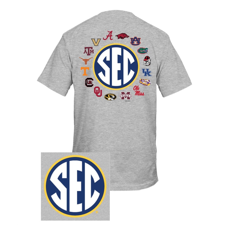 SEC Circle Logos Short Sleeve T-Shirt