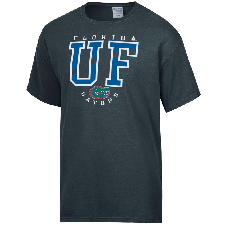 UF Big Logo Short Sleeve T-Shirt in Charcoal