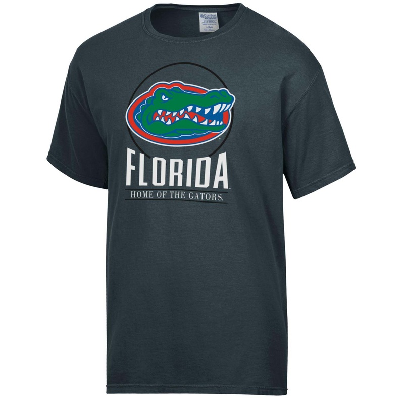 UF Home of the Gators Short Sleeve T-Shirt in Charcoal