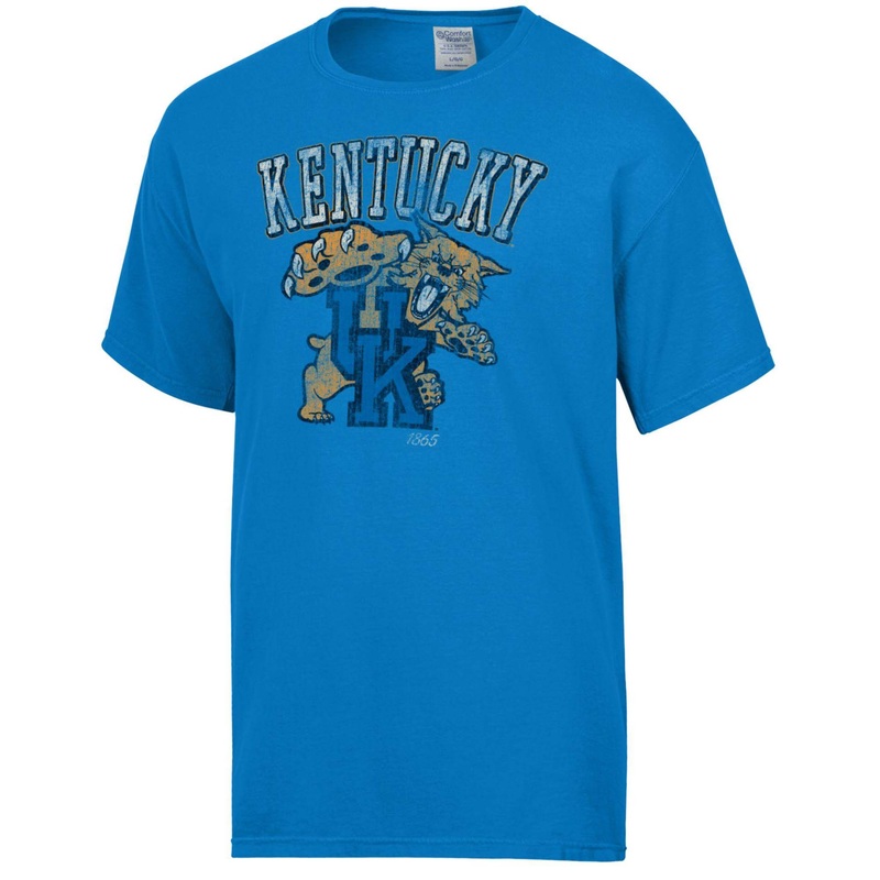 UK Top Cat Short Sleeve T-Shirt in Blue