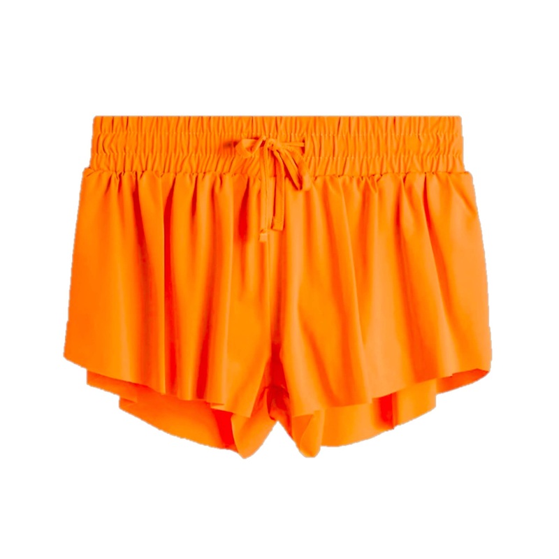 Youth Collegiate Flyaway Shorts in Orange