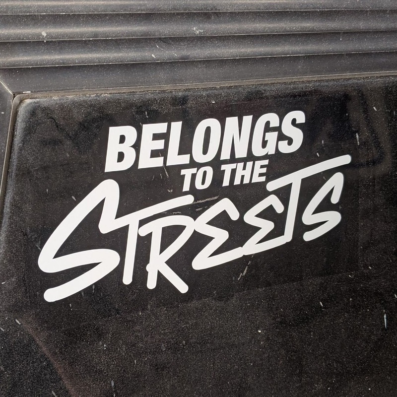 Belongs to the Streets V2 – Sticker