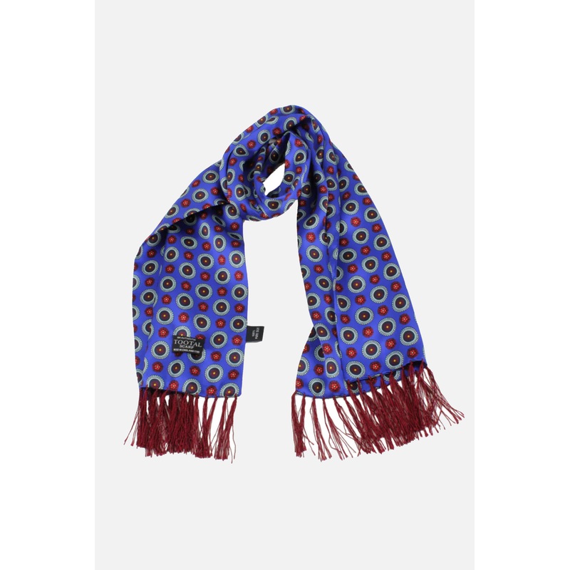 Bolton Royal Blue – Silk Scarf