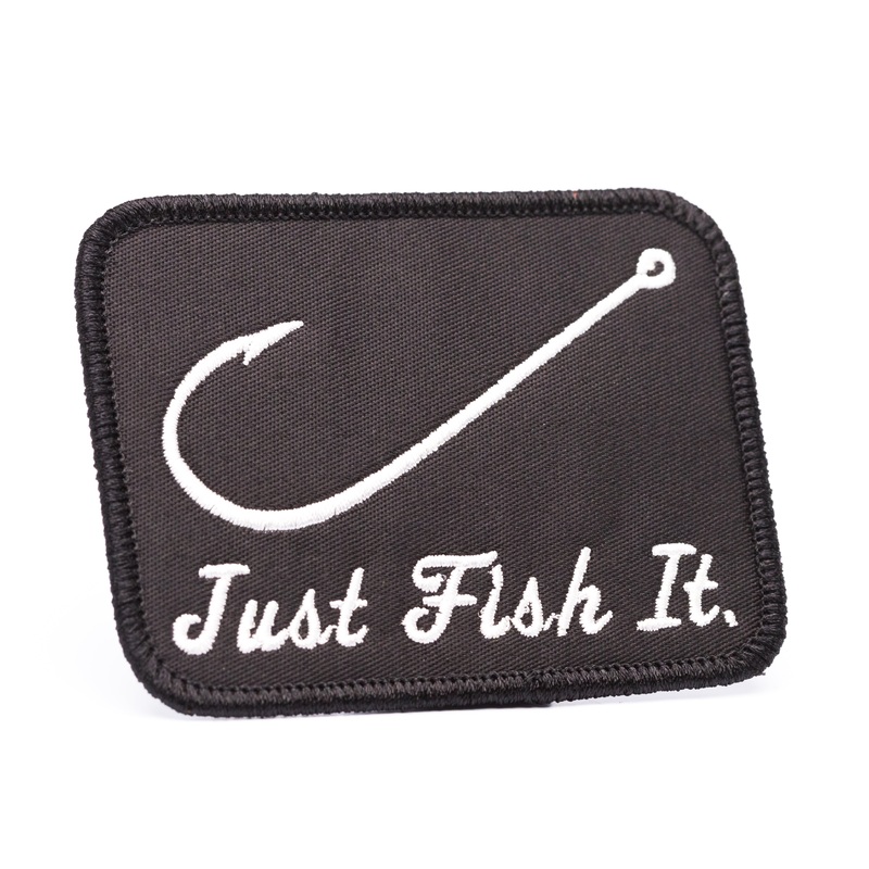 Just Fish It – Embroidered Patch