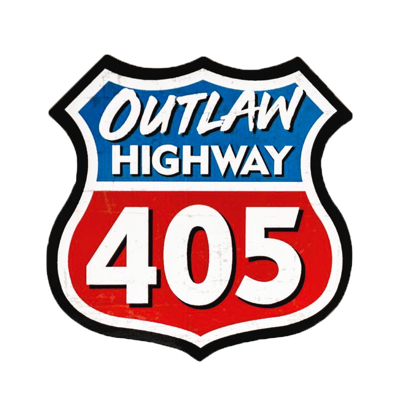Outlaw Highway 405 Highway Marker Decal