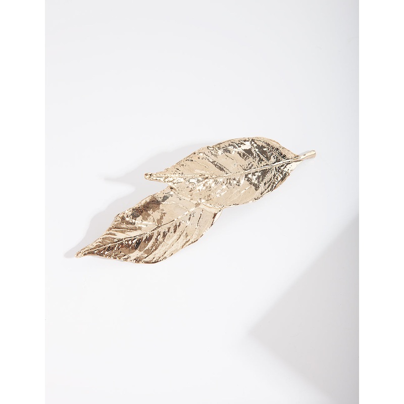 Gold Double Leaf Clip|Default Title
