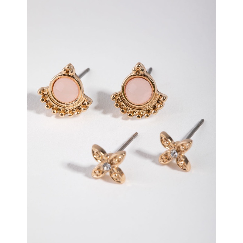 Gold Mini Festival 2-pack Earring