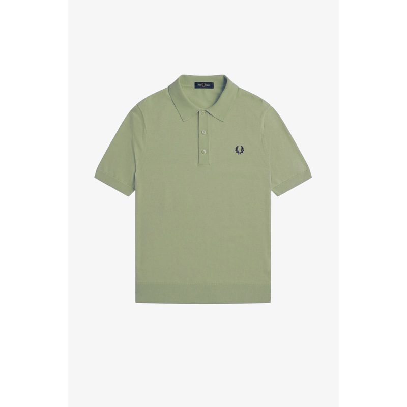 K9725 Olive Mint Knitted Cotton – Shirt