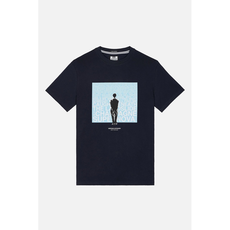 Supernova Navy Graphic – T-Shirt