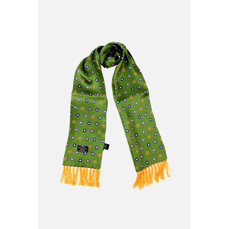Target Print Parka Green – Silk Scarf