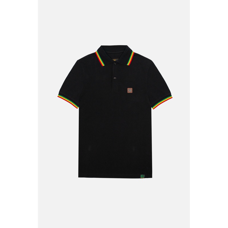 Three Colour Tipped Trim Black – Polo