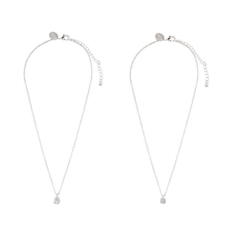 SVES SS CIRC&PEAR DIA 2PK NL|Default Title