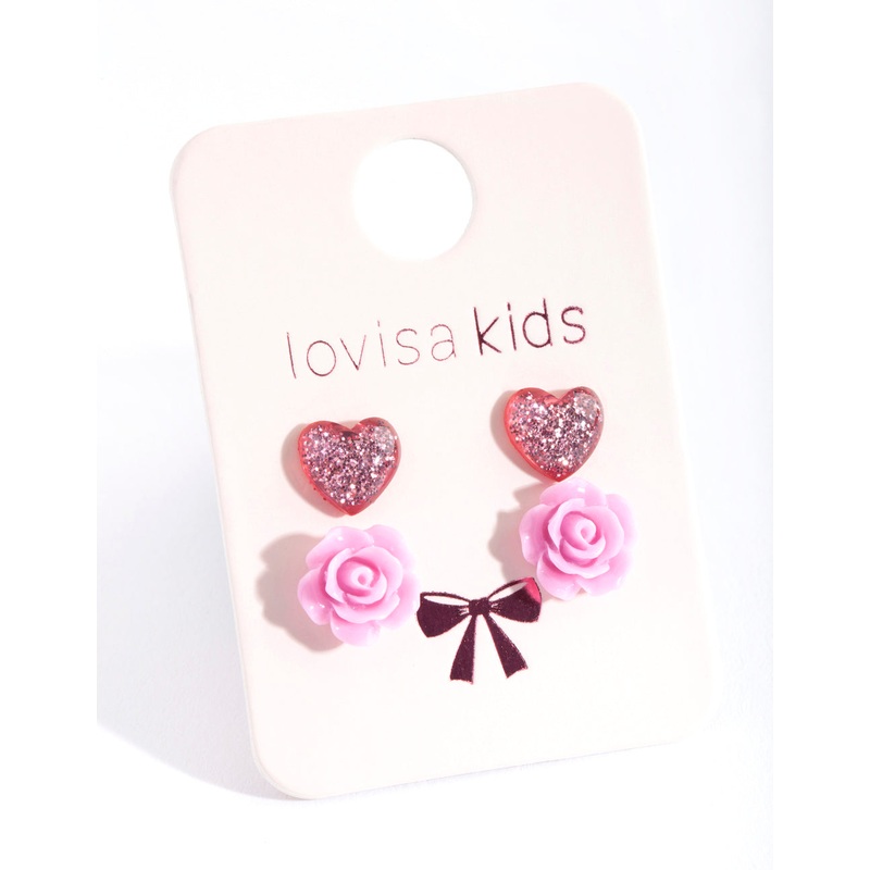VAL1 MM HEART & FLOWER 2PK ER|Default Title