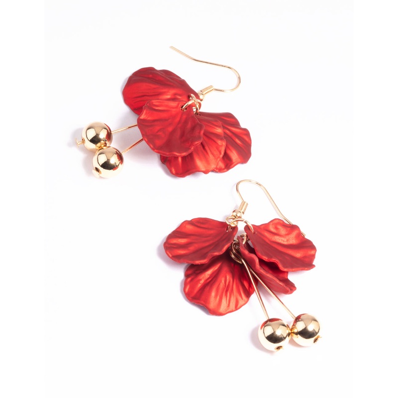 Red Cloud Earrings|Default Title