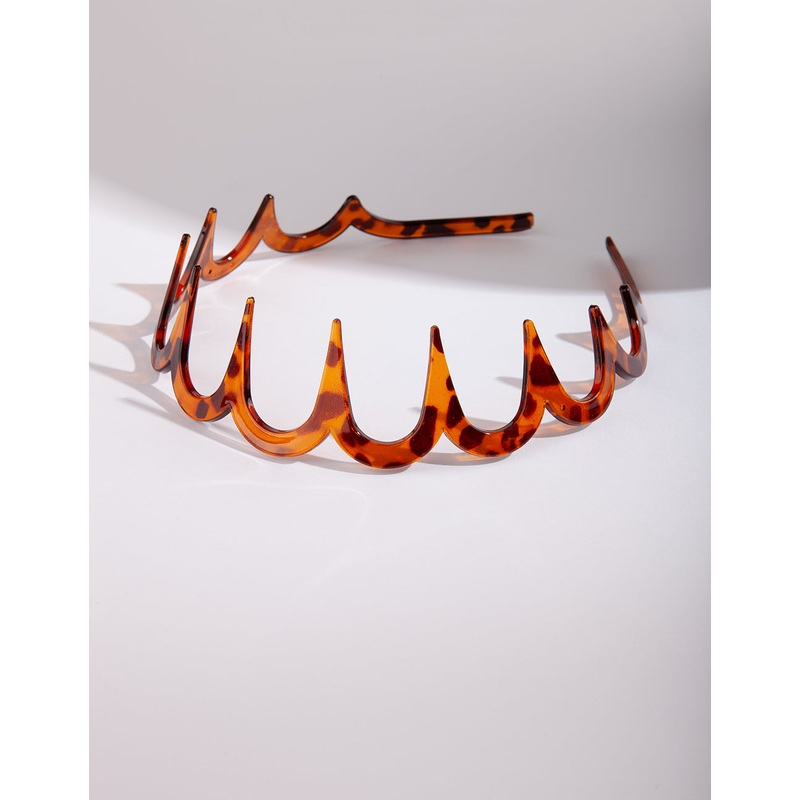Tortoiseshell Wave Headband|Default Title