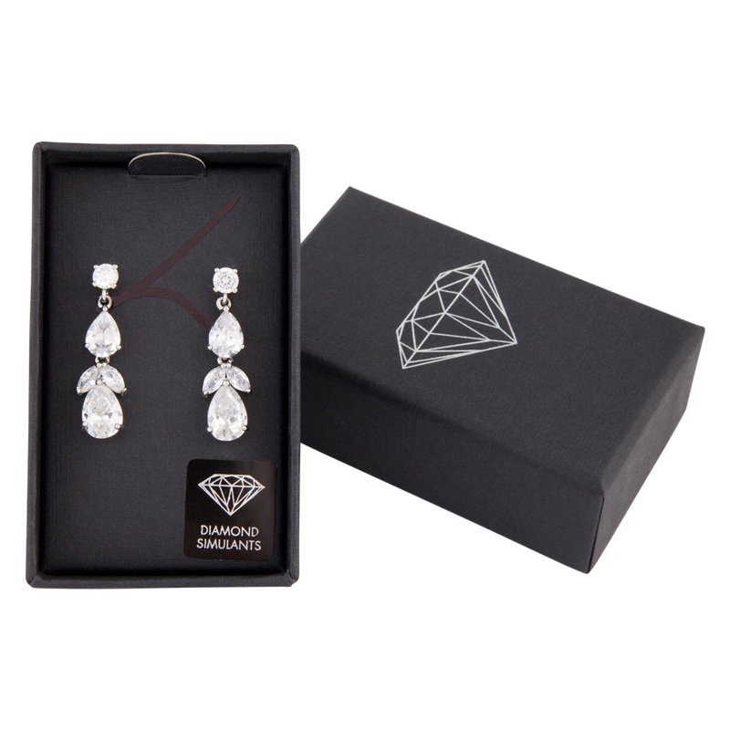 Petal Leaf Midi Drop Earrings|Default Title