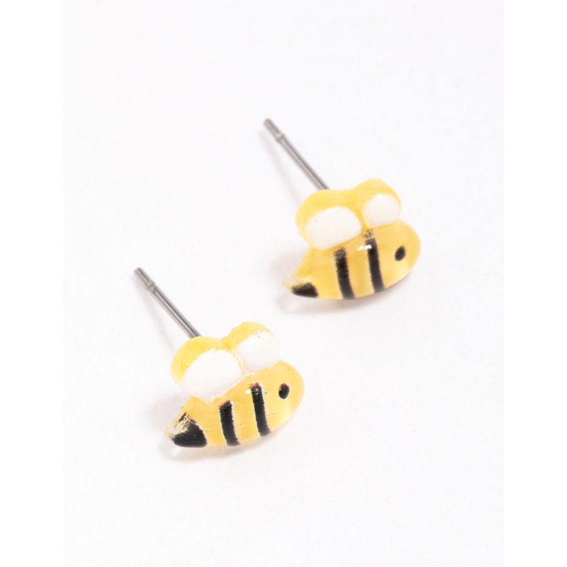 Bumble Bee Stud Earrings|Default Title