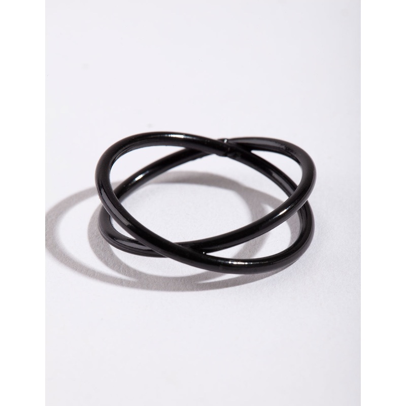 Coated Metal Crossover Ring|SM|ML