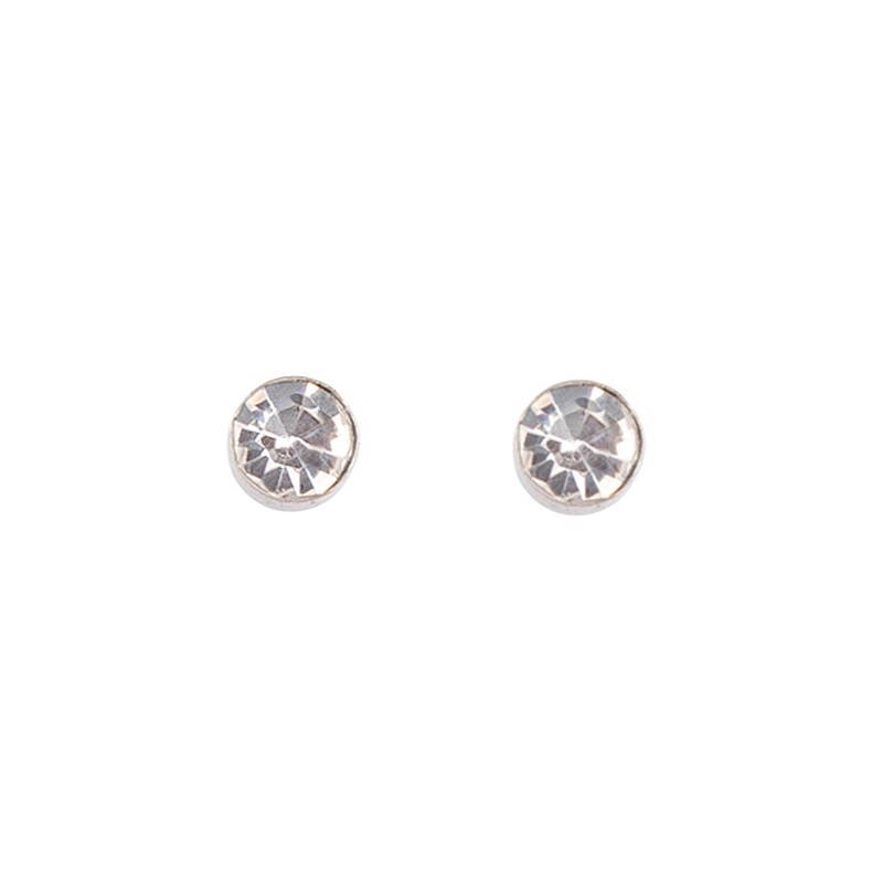 Mini Diamante Stud Earrings|Default Title