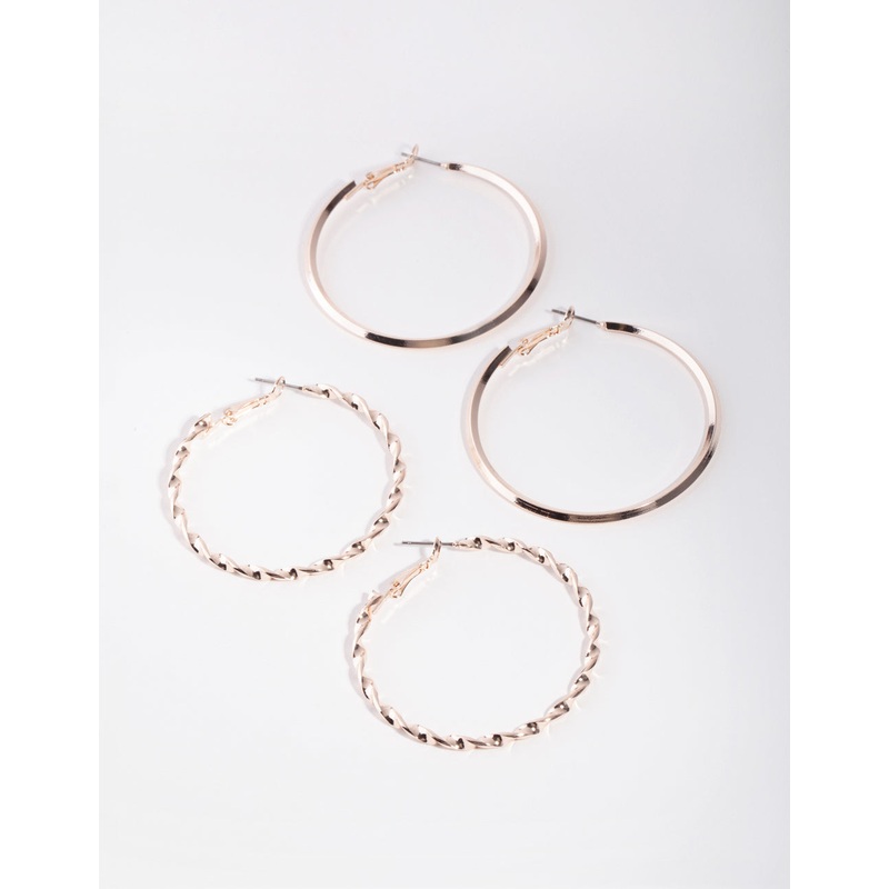 Rose Gold Ultimate Pack Hoop Earring