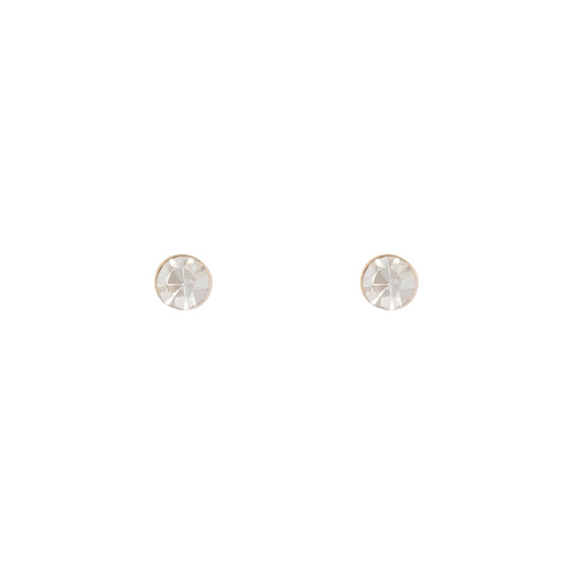 Small Diamante Stud Earrings|Default Title