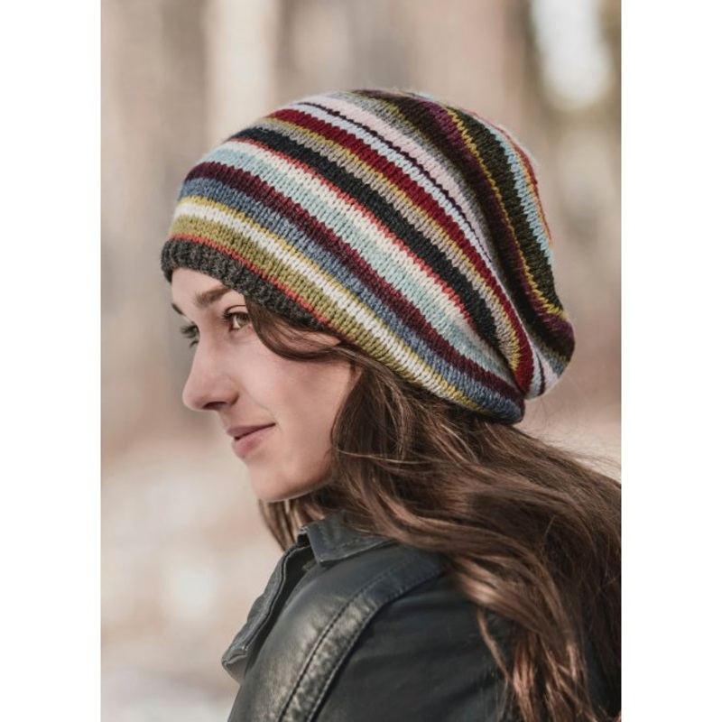 Blue Sky Fibers Traveler’s Series Patterns – 21 Color Slouch – PDF Download