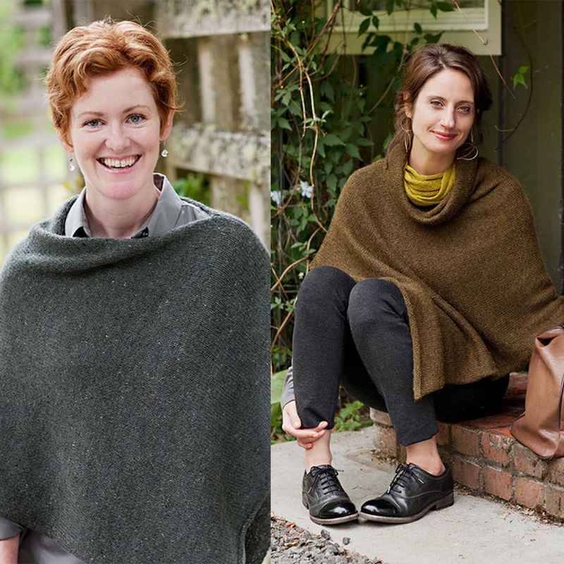 Churchmouse Classics Patterns – Easy Folded Poncho