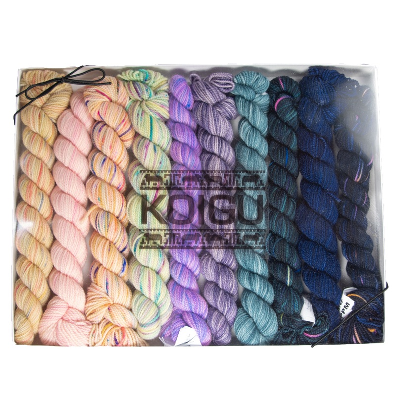 Koigu Pencil Box Yarn – Romantic Puzzle