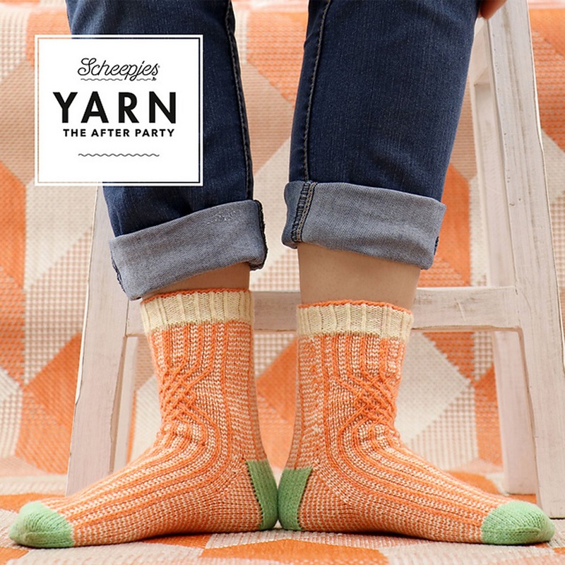 Scheepjes YARN The After Party Patterns – 53 – Twisted Socks