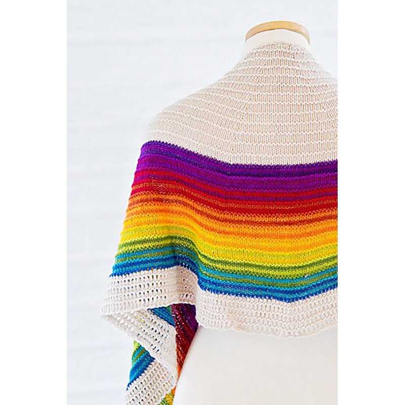 SweetGeorgia PDF Patterns – Rocky Mountain Shawl – PDF Download