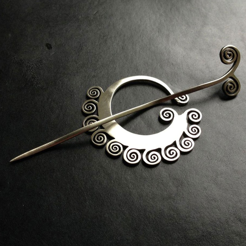 JUL Shawl Pins and Sticks – Coil Shawl Pin