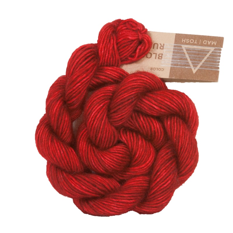 Madelinetosh Unicorn Tails Yarn – Blood Runs Cold