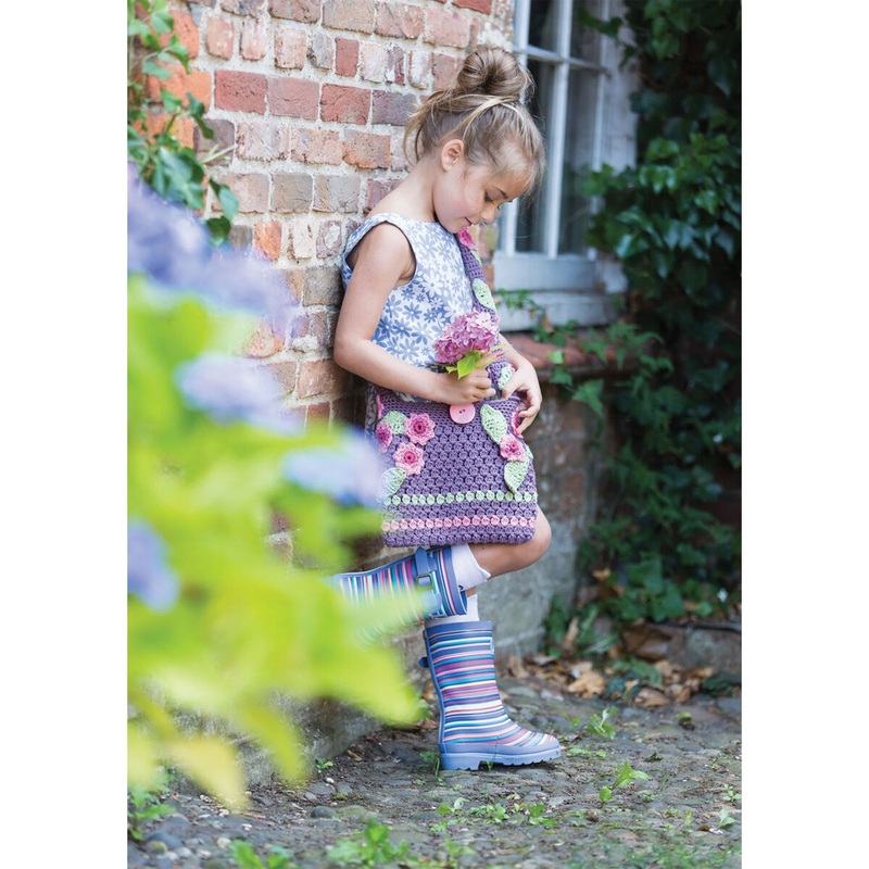 Rowan Little Rowan Blossom Collection Patterns – Cluster Bag – PDF Download