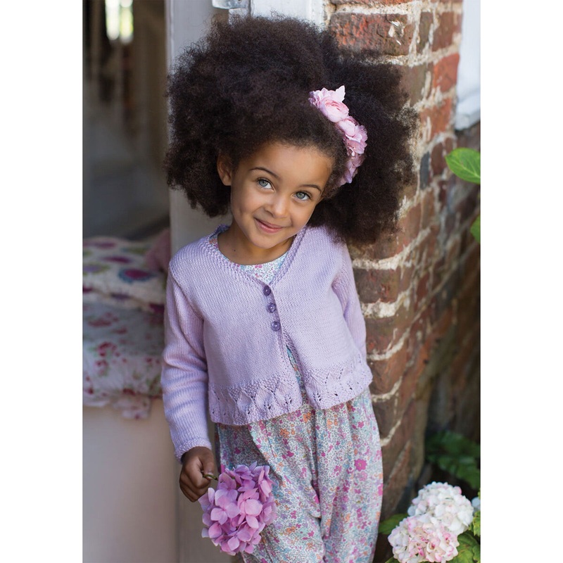 Rowan Little Rowan Blossom Collection Patterns – Violet – PDF Download