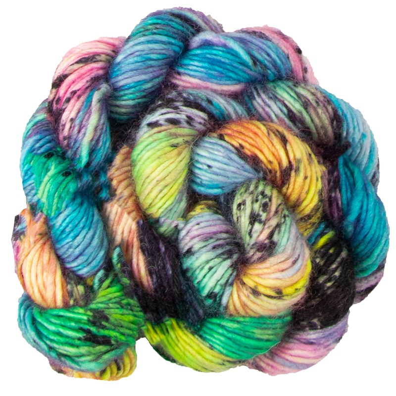 Madelinetosh Unicorn Tails Yarn – Electric Rainbow